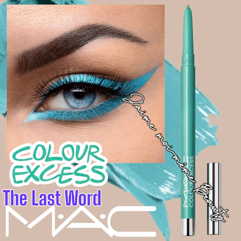 MAC Cosmetics Colour Excess Eyeliner - The Last Word- TURQUISE BLUE